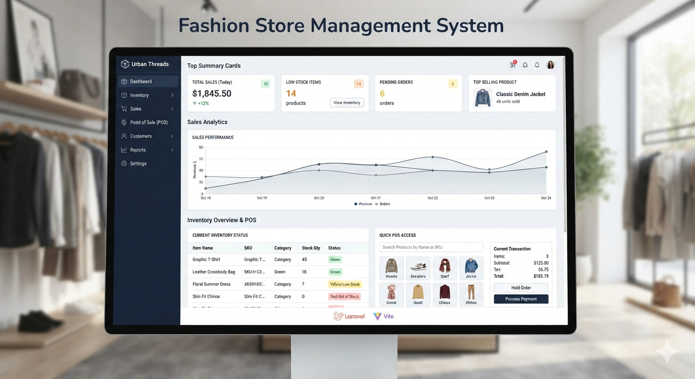 Inventory and Sales Management System